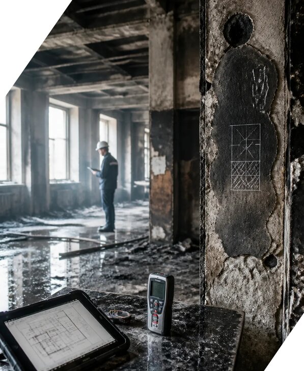 Обследование зданий после пожара в Улане-Удэ от 15365 р. | ЭкспертизаРоссия