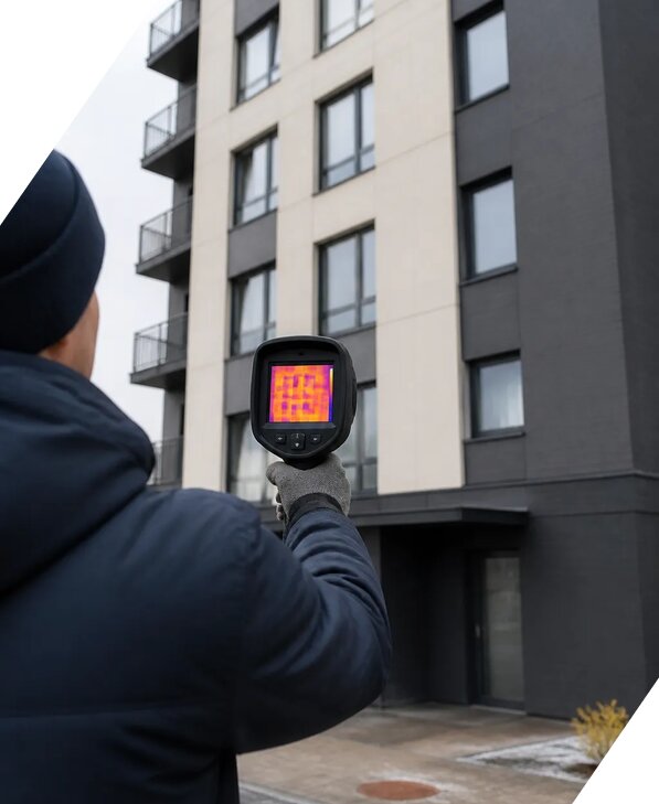 Тепловизионное обследование зданий в Улане-Удэ от 5122 р. | ЭкспертизаРоссия